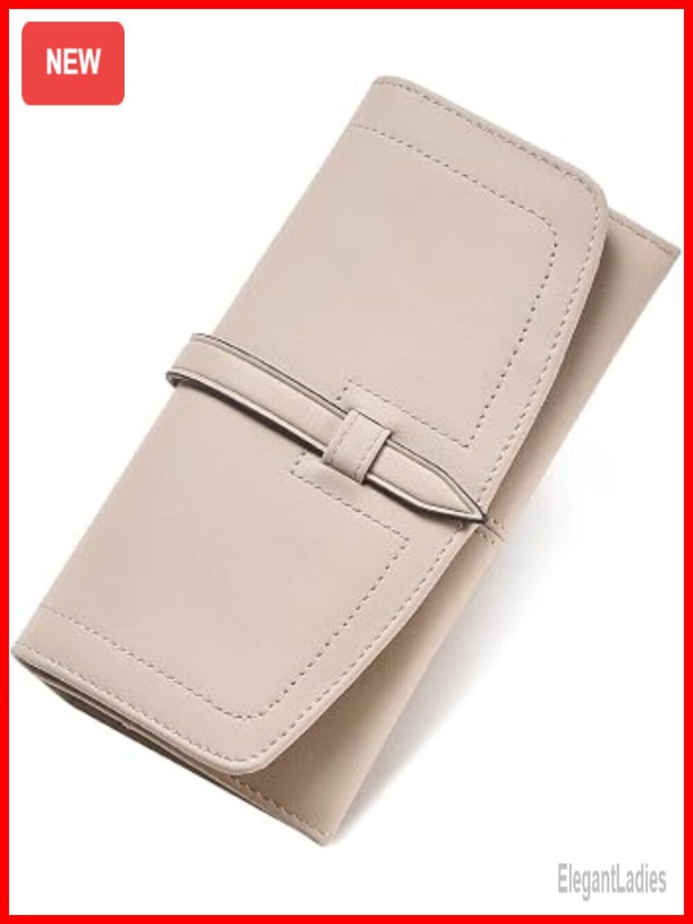 RFID Blocking Leather Bifold Wallet with Coin Pocket & ID Window